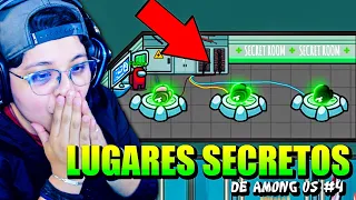 ENTRAMOS A LUGARES SECRETOS Y MALDITOS DE AMONG US 😱 | La sala secreta | PARTE  #4 | Pathofail