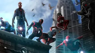 Spider Man 10 Spider Verse War "Main Titles" Opening Scene Fanmade