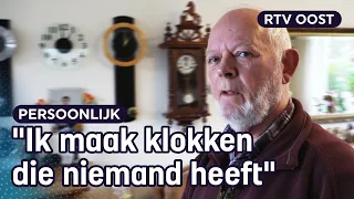 Klokkenmaker Harry heeft ruim 50 klokken in huis hangen | RTV Oost