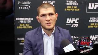 Хабиб Нурмагомедов про бой с Тони Фергюсоном и Конором МакГрегором UFC 209 2017