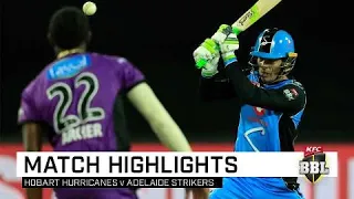 Strikers stun Hurricanes in Launceston | KFC BBL|08