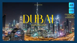 DUBAI, United Arab Emirates in 4k ULTRA HD, HDR 60 FPS