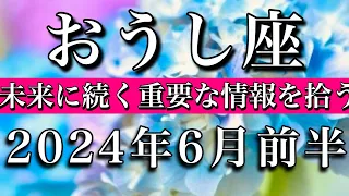 おうし座♉︎2024年6月前半　未来に続く重要な情報を拾う　Taurus✴︎tarot reading June 2024