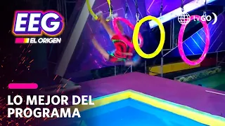 EEG El Origen: Pancho Rodríguez sufrió aparatosa caída durante competencia extrema acuática