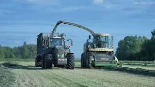 ☆Zbiór traw 2024☆ New holland 2× Fendt 2× ☆Case Krone @ Taki opór z AGRO-ART  OPÓR NA PODLASIU 🚜