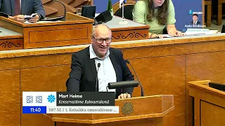 Mart Helme: Rahvaalgatus ja rahvale sõnaõiguse andmine takistab liberaalse ideoloogia elluviimist