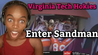 Virginia Tech Hokies vs UNC Tarheels: Entrance | Enter Sandman | Lane Stadium  | REACTION