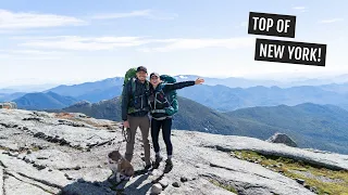 Backpacking to Mount Marcy in the Adirondacks (the HIGHEST point in New York!)