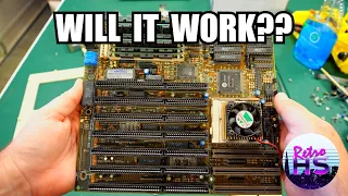 This 486 Motherboard Appeared To Be Dead, but ...