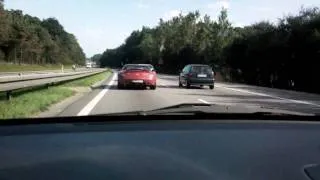 Mercedes SLS AMG acceleration from 180 km/h to +++