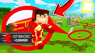 MINECRAFT ALE JESTEM NASZYBSZYM CZŁOWIEKIEM PRZEZ 24H?! GPLAY & LUMI