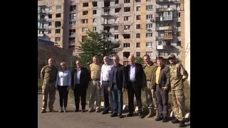 "Україна не залишиться на самоті!" - делегація Сенату Французької Республіки відвідала Донеччину