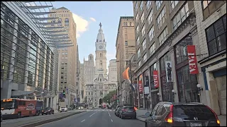 Driving from Camden Waterfront to Philadelphia