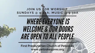Sunday Worship, May 19, 2024