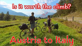 Bike touring from Innsbruck, over the Alps to Venice along Inn and Adige - is it worth the climb?