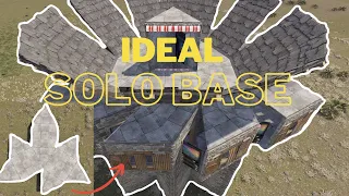 How to Build an IDEAL Solo Base in RUST