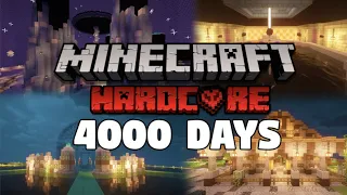 4000 DAYS IN MINECRAFT HARDCORE! (WORLD TOUR)