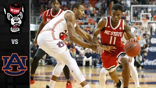 NC State vs. Auburn Men's Basketball Highlights (2019-20)