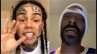 6ix9ine Responds Back To Snoop Dogg "It Didn't Work I See Everything"