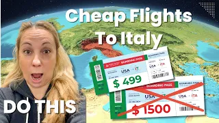 Cheap Flights to Italy Made Easy 2024.Here's How