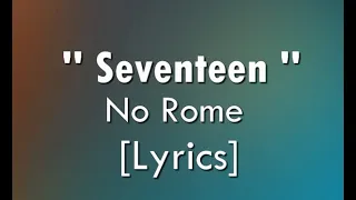 No Rome - Seventeen [Lyrics]