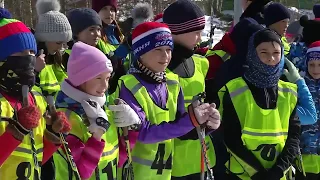 03.04.18.   Лыжные гонки среди школьников.