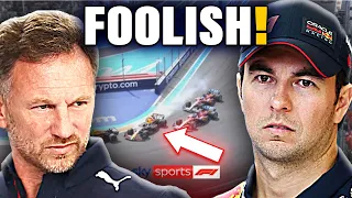 Red Bull Final Warning For Perez After Miami GP Mistake!