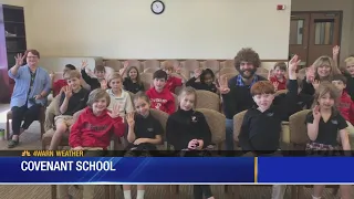 Lisa Spencer visits Covenant School