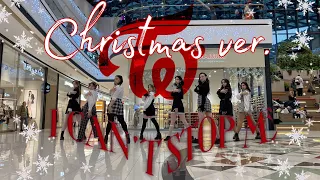 [KPOP IN PUBLIC] [CHRISTMAS VER.] TWICE "I CAN'T STOP ME" | ONE TAKE | Dance cover by MADDOG