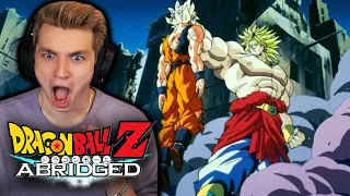 BROLY - Dragon Ball Z: Abridged Movie REACTION!