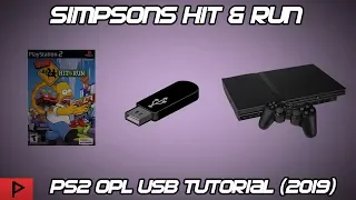 The Simpsons Hit & Run - PS2 FMCB USB OPL Tutorial (2019)