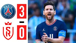 PSG vs Reims Messi Debut 3−0 - All Gоals & Extеndеd Hіghlіghts - 2021