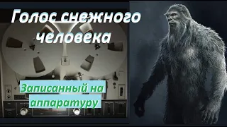 Голос снежного человека