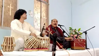 Gulam Abass Khan Sahib And Vicky Khan Live Performance Kahon Kya Ay Masiha.