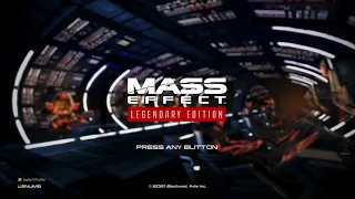 Mass Effect Legendary Edition Title Screen (PC, PS4, PS5, X1, XSX, XSS)