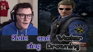 FNF Drowning but Slate and Wesker sing it