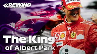 Michael Schumacher, the KING of Albert Park