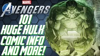 Marvel's Avengers: 101 - Hulk Prequel Comic REVIEW!!! MODOK, Zzzax, Daily Bugle, & More!!!