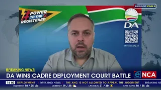 DA wins cadre deployment court battle