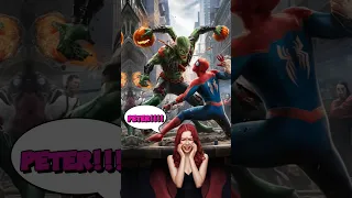 SPIDERMAN vs GREEN GOBLIN 💥 STREET FIGHT 💥 #avengers #superhero #marvel #venom #spiderman #venom2