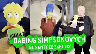 Dabing Simpsonových - momenty ze zákulisí