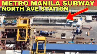 Manila Subway METRO MANILA SUBWAY NORTH AVENUE STATION update 02/22/2024