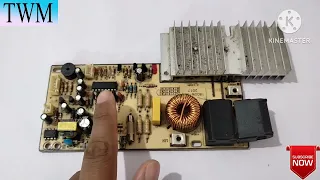 UNIVERSAL INDUCTION COOKTOP PCB CIRCUIT IC VIPer-12A CIRCUIT DIAGRAM DETAILS @TECHWITHMANISH1989