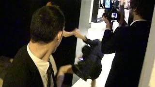 EXCLUSIVE: Kristen Stewart and her friend/agent very funny tripping down incident in Cannes