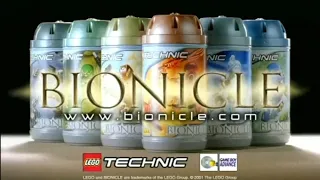 (HQ) Launch (UK Narrator) Toa Mata TV Commercial. Products, Sets ! - LEGO Bionicle 2001
