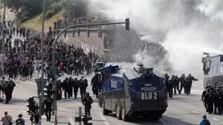 Violent protests break out for second day at G-20 summit