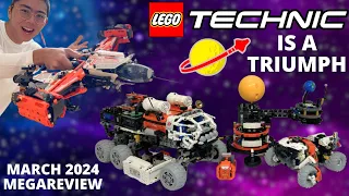 LEGO Technic Space is AMAZING: Mega Review 2024!