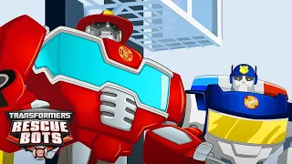 Transformers: Rescue Bots | Chase & Heatwave | Cartoons for Kids | Transformers Kids