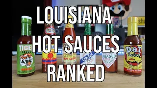 Louisiana Hot Sauces Ranked