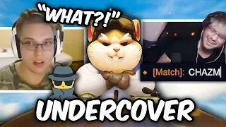 I Went Undercover vs Streamers w/ REACTIONS in Overwatch 2